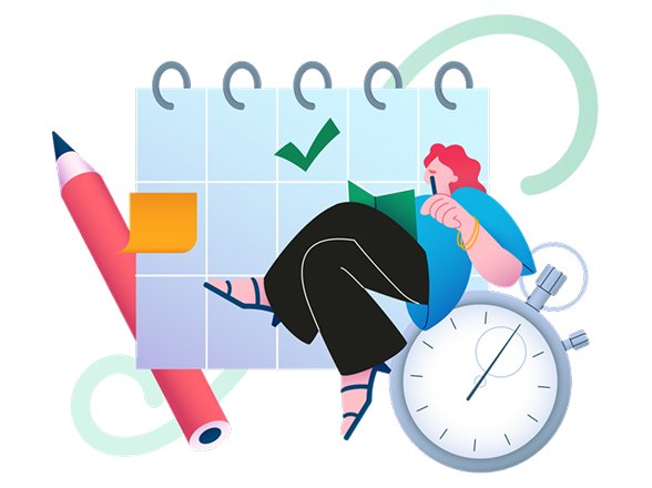 Reviewing and adjusting schedule, Task organization and business planning